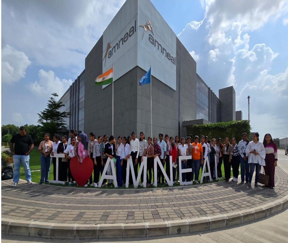 MGS team after successful completion of Project AMNEEV-2025 at Amneal Pharmaceuticals