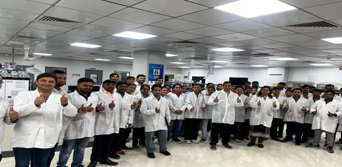 MGS team at Tirupati Group, after completion of CSV in QC