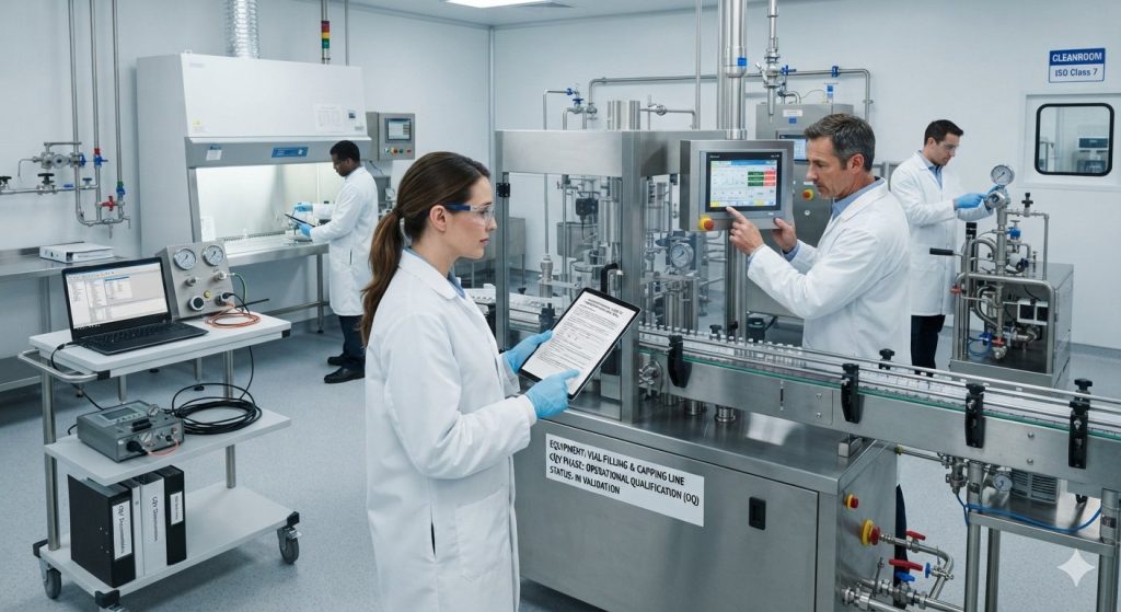 Commissioning, Qualification & Validation